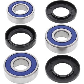 All Balls Racing 25-1262 Wheel Bearing Kit Compatible with/Replacement for Suzuki RM 250 1988-1991, RMX 250 1989-1999
