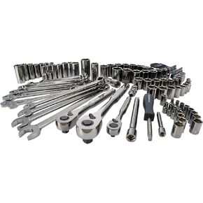 CRAFTSMAN Mechanics Tool Set, 1/4" & 3/8" & 1/2" Drive, SAE/Metric, 150 Piece (CMMT12035)