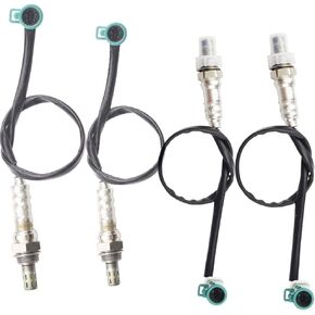 4PCS Oxygen Sensor 1 & 2 for 2001-2010 Ford Explorer 4.0L/4.6L/5.0L Upstream + Downstream