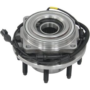 DRIVESTAR 4WD SRW 515081 Front Wheel Hub & Bearings Replacement for 2005-2010 Ford F-250/F-350 Super Duty w/ABS