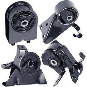 Engine Motor Mount Compatible with Fits for 1999-2000 Mazda Protege 1.8L/2001-2003 Mazda Protege 2.0L Automatic 4PCS A6486 A6481 A6485 A6464