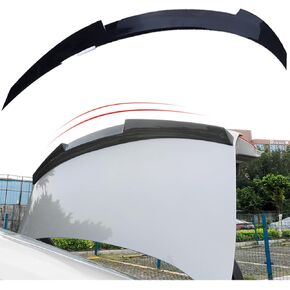 Trunk Lid Rear Spoiler Compatible with BMW G30 G38 530i 540i F90 M5 2018 2019 2020 2021 2022 2023 Gloss Black-JDM Akasaka Style Trunk Spoiler Wing-Gloss Black FD Style