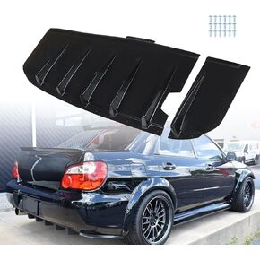 Rear Bumper Lip Diffuser Splitter Replacement for Subaru Impreza WRX STI Sedan 2004 2005 2006 2007