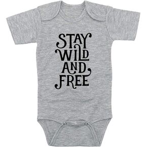 TeeNow - 'Stay Wild' Multiple Vintage Designs - Baby Infant Bodysuit - Boy/Girl