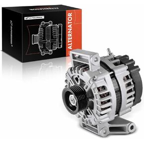 A-Premium Alternator Compatible with Chevrolet Captiva Sport 2012 2013 2014 2015 2.4L, 12V 130A 6-Groove Pulley Clockwise, Replace# 20915894, FG12S028