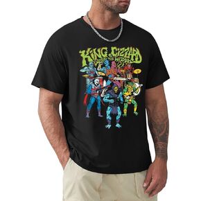 Men's Crewneck Short Sleeve Cotton T-Shirts - Fashionable Printed Graphic Tees