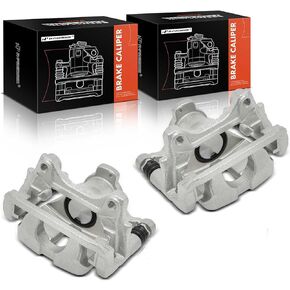A-Premium Disc Brake Caliper Assembly with Bracket Compatible with Honda CR-V CRV 2017-2022 - Rear Driver and Passenger - 2-PC set