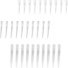 30 Pcs Flower Tubes Transparent Plastic Flower Posy Picks Pointed End Flowers Arrangement Holders for Cake Decoration Flower Arrangement