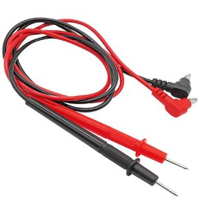 1 Pair Banana Plug Multimeter Probe Test Lead Cable, 1000V, Length 60cm, Black & Red