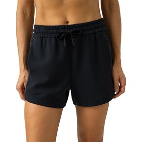 Colorfulkoala Women's Casual Sweat Shorts 4'' Modal Lounge Shorts Women Mid Waisted Athletic Shorts with Pockets