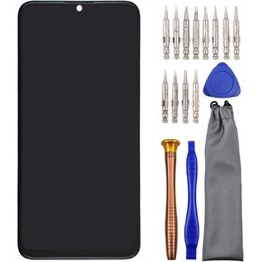 Sunways Complete Screen Repair LCD Digitizer Screen with Screen Frame Replacement for Huawei P Smart 2019 Enjoy 9s P Smart 2020 Pot-LX1 Pot-LX3 POT-LX1A Black