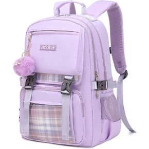 Girls Backpack 15.6 Inch Laptop Backpacks School Bag Kids Elementary Bookbags for Teen Girl Women Anti Theft Travel Daypack (Pink) in Kuwait