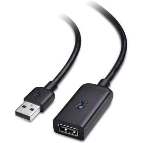Cable Matters Active USB Extension Cable 32.8 ft / 10m (Active USB Extender Cable, USB Cable Male to Female) for Webcam, Oculus Sensor, HTC Vive Link Box, Xbox Kinect, Playstation Camera and More