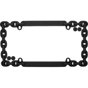 Cruiser Accessories 20530 Chain License Plate Frame, Chrome in Kuwait