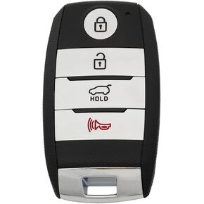 Key Fob Case Replacement Key Fob Cover fit for Kia Forte Koup NIRO Optima Rio Sorento NIRO Soul Sportage Smart Key Fob Shell