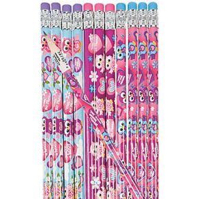 Valentine Owl Pencils (24 Valentine Owl Pencils)