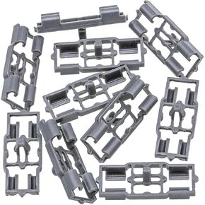 Rexka 10pcs Door Seal Clips for BMW 51717006757 E53 E70 E65 E66 E67 7 Series X5