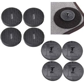 AUTOXBERT 4X Car Mat Clips T Shape Floor Twist Lock Anti-Slip Fixing Retainers Mini F10 for BMW