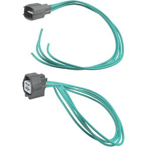 Carbhub 4-Way Sensor Connector Wiring Harnesses Plug Kit Fit for Toyota Lexus Replace 90980-11028 6189-0623 6189-0581 6189-0187