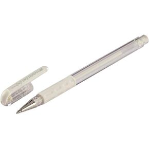 Pentel K118LW Hybrid Rollerball Pen White