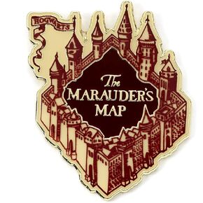 Official Harry Potter Mauraders Map Pinbadge, ys/m, Zinc