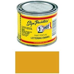 1-Shot Letter Enamel 191L Imitation Gold 4Oz