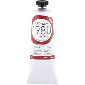 Gamblin 1980 Oil Alizarin Crimson 37 Milliliter