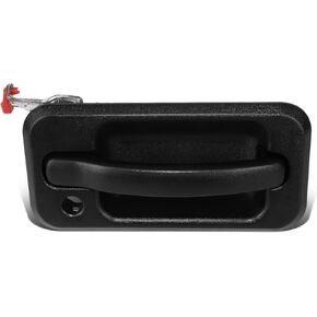 DNA MOTORING OEM-DHO-00557 Rear Left Side Door Pull Handle Compatible with 03-09 Hummer H2, Textured Black