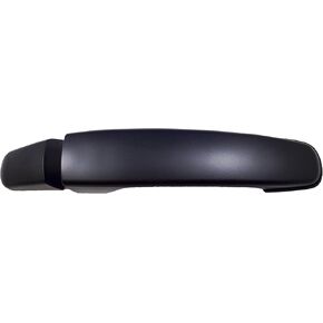 PT Auto Warehouse GM-3373S-FRK - Outside Exterior Outer Door Handle, Smooth Black - without Keyhole, Passenger Side Front