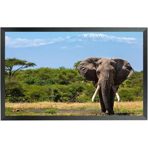 12x21 Picture Frame Solid Wood 12x21 Poster Frame for Wall 12x21 Photo Frames Family Black (T22B1221)