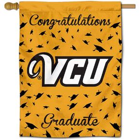 College Flags & Banners Co. Virginia Commonwealth Rams College Graduation Gift Banner Flag
