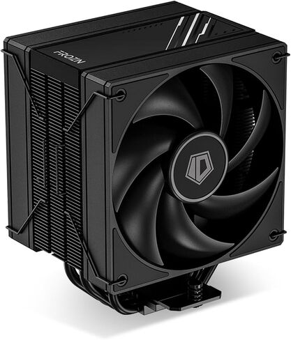 ID-COOLING FROZN A410 DK CPU Cooler, All-black Layout Single Tower with 2x120mm FDB Fans in a Push-pull Configuration, Noninterference with RAM, Compatible with Intel and AMD latest Sockets in Kuwait