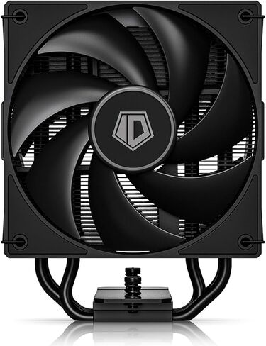 ID-COOLING FROZN A410 DK CPU Cooler, All-black Layout Single Tower with 2x120mm FDB Fans in a Push-pull Configuration, Noninterference with RAM, Compatible with Intel and AMD latest Sockets in Kuwait