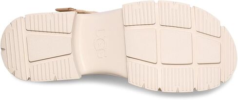 UGG Women's Ashton Ankle Heeled Sandal, Sand Suede, 8.5 in Saudi Arabia