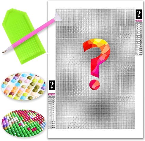LOMSIOY 5D DIY Mystery Diamond Art Painting Kits Animal Random Paint with Diamonds Art Mysterious Square Full Drill, Embroidery Cross Stitch Crystal Rhinestone Colorless Canvas for Home Decor in Saudi Arabia