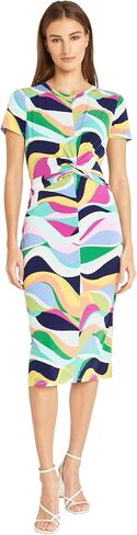 Donna Morgan Twist Detail Summer Comfortable, Lightweight Casual Dresses for Women in Saudi Arabia