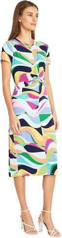 Donna Morgan Twist Detail Summer Comfortable, Lightweight Casual Dresses for Women in Saudi Arabia