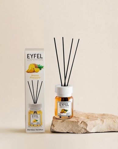 EYFEL Reed Diffusers for Home – African Mango Reed Diffuser Set 4.05 fl oz Oil Diffuser Sticks, Bathroom Diffuser, Home Fragrances, Scented Sticks, Home Decor in Saudi Arabia