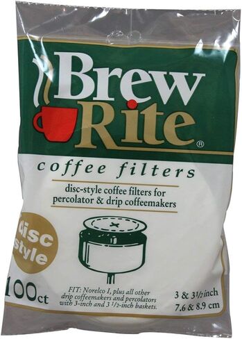 Disc Coffee Filter for 3 and 3.5" Percolator 600 Count Brew Rite in Kuwait