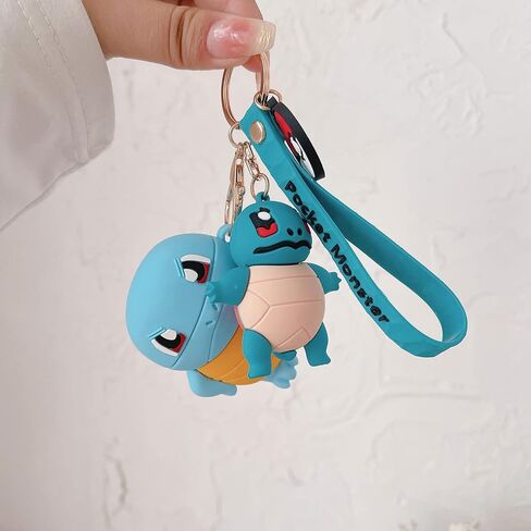 Cute Airpod Case for Airpod pro/pro2, 3D Cartoon Kawaii turtle Airpod case Silica gel design, Accessories Cartoon turtle Keychain[Designed for Kids Girl and Boys] (Squirtle Pro/pro2) in Saudi Arabia