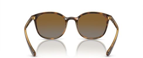 Vogue Eyewear Woman Sunglasses Dark Havana Frame, Brown Gradient Lenses, 52MM in Saudi Arabia