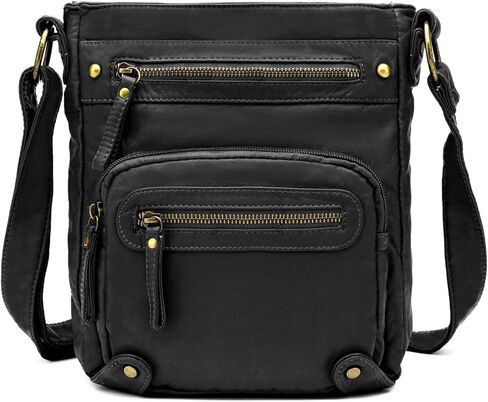 Scarleton Crossbody Bags for Women Travel Bag Purses and Handbags Multi Pocket Shoulder Bag Ultra Soft Faux Leather, H1693 in Saudi Arabia