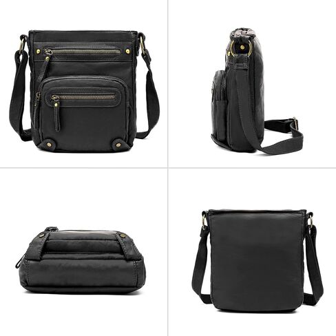 Scarleton Crossbody Bags for Women Travel Bag Purses and Handbags Multi Pocket Shoulder Bag Ultra Soft Faux Leather, H1693 in Saudi Arabia