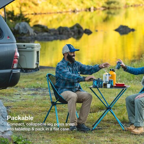 Helinox Café Table Dining Height Portable Camping Table, Coyote Tan in Saudi Arabia