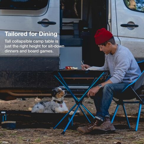 Helinox Café Table Dining Height Portable Camping Table, Coyote Tan in Saudi Arabia