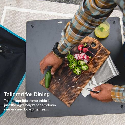 Helinox Café Table Dining Height Portable Camping Table, Coyote Tan in Saudi Arabia