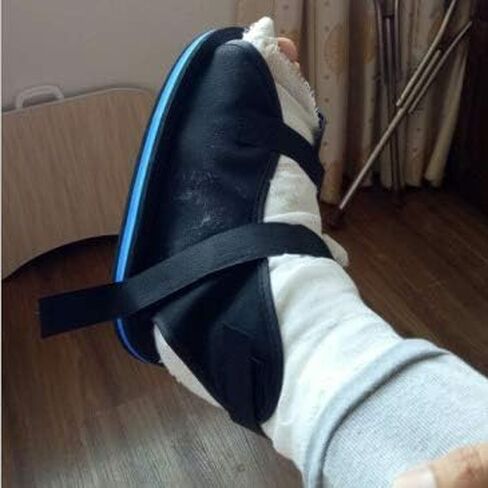 Post Op Shoe Broken Toe Open Walking Shoe Lightweight Surgical Foot Protection Cast Boot Adjustable Straps for Ankle Injures Support Bunion Hammertoe Post Surgery Brace Foot Fracture Orthopedic Shoe in Saudi Arabia