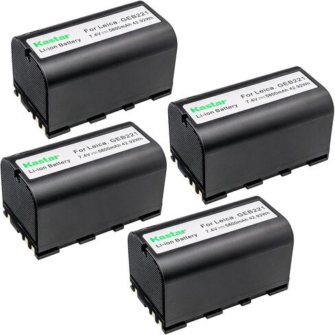 Kastar GEB221 Battery 1-Pack Replacement for Leica 724117, 733269, 733270, T733270, 772806, GEB70, GEB90, GEB111, GEB171, GEB211, GEB212, GEB221, GEB241, GEB242, GEB371 Battery in Saudi Arabia