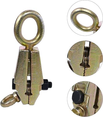 lesolar 2-Way Auto Clamp Tools, Forging Auto Sheet Metal Tools, Sheet Metal Clamp High Hardness Anti-Rust, 5 Tons Traction Clamp in Kuwait