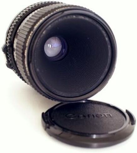 عدسة ماكرو Canon FD مقاس 50 مم F3.5 لكاميرات Ae-1 A-1 Canon A وT-series SLR DSLR (متجددة) in Saudi Arabia